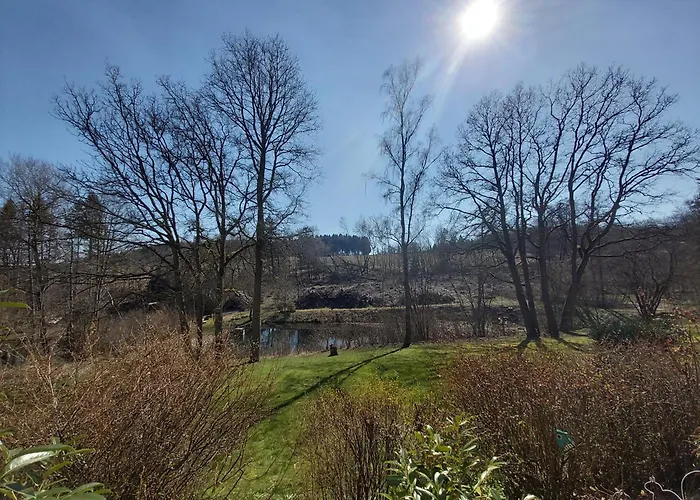 Apartmán Naturblick Am Rothaarsteig Neue Moderne Mit 2 Badezimmern 2 Kuechen Inklusive Highspeed Internet Flatrate 2x Xxl Boxspringbett 2x Terrassen Und 2x Pkw Parkplaetze 10 Minuten Bis Willingen Ideal Fuer Touristen Und Geschaeftsleute Mit Mws Brilon